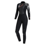 Max Women 3mm Diving Wetsuit Long Sleeve Wet Suit Jumpsuit Full Body Suit L