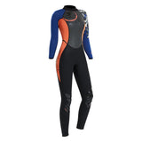 Max Women Lady  3mm Diving Wetsuit One-Piece Long Sleeve Wet Suit Jumpsuit L
