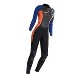 Max Women Lady  3mm Diving Wetsuit One-Piece Long Sleeve Wet Suit Jumpsuit L