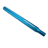 Max Maxb Straight Bike Bicycle Seatpost Suspension Seat Post Blue	27.2x350