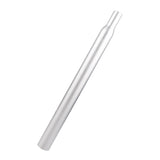 Max Maxb Straight Bike Bicycle Seatpost Suspension Seat Post Silver 25.4x350