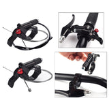 Max Maxb Bicycle Fork Remote Lockout Lever with Wire for Mountain Road Front Forks