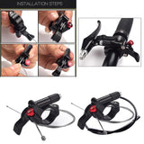 Max Maxb Bicycle Fork Remote Lockout Lever with Wire for Mountain Road Front Forks