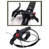 Max Maxb Bicycle Fork Remote Lockout Lever w/ Wire Tube for Mountain Road Front Forks