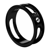 Max Maxb Alloy Bike Bicycle Headset Spacer 28.6mm Front Fork Stem Washers Black