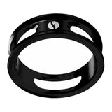 Max Maxb Alloy Bike Bicycle Headset Spacer 28.6mm Front Fork Stem Washers Black
