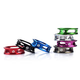 Max Maxb Alloy Bike Bicycle Headset Spacer 28.6mm Front Fork Stem Washers Black