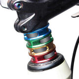 Max Maxb Alloy Bike Bicycle Headset Spacer 28.6mm Front Fork Stem Washers Titanium