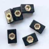 Max 6pcs M6 Copper Nut Nutsert Nylon Hardware for Kayak Boat Mariner Trail Rail