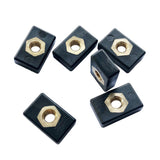 Max 6pcs M6 Copper Nut Nutsert Nylon Hardware for Kayak Boat Mariner Trail Rail