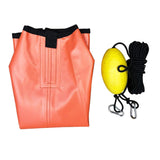 Max Sea Anchor Drogue Sail Drifting Sock Brake for Boat Yacht 18''