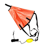 Max Sea Anchor Drogue Sail Drifting Sock Brake for Boat Yacht 18''