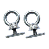 Max 2pcs Kayak Track Mounting Tie Down Eyelet Nut Nutsert Hardware Leash Holder