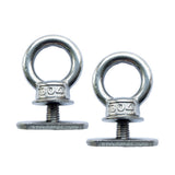 Max 2pcs Kayak Track Mounting Tie Down Eyelet Nut Nutsert Hardware Leash Holder