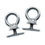 Max 2pcs Kayak Track Mounting Tie Down Eyelet Nut Nutsert Hardware Leash Holder