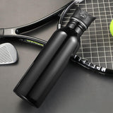 Max Stainless Steel Sports Water Bottle Cycling Hiking Flask Suck Top Black