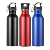 Max Stainless Steel Sports Water Bottle Cycling Hiking Flask Suck Top Black