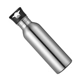 Max Stainless Steel Sports Water Bottle Cycling Hiking Flask Suck Top Sliver