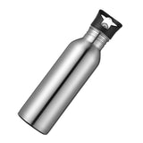 Max Stainless Steel Sports Water Bottle Cycling Hiking Flask Suck Top Sliver