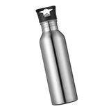 Max Stainless Steel Sports Water Bottle Cycling Hiking Flask Suck Top Sliver