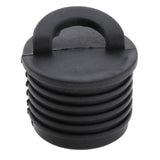 Maxbell Rubber Kayak Marine Boat Scupper Stopper Bungs Drain Holes Plugs Black