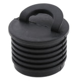 Maxbell Rubber Kayak Marine Boat Scupper Stopper Bungs Drain Holes Plugs Black