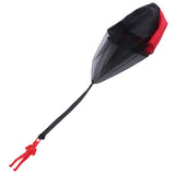 Maxbell Hand Throwing Parachute Outdoor Sports Kid Flying Trow Toy Game  Red