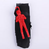 Maxbell Hand Throwing Parachute Outdoor Sports Kid Flying Trow Toy Game  Red