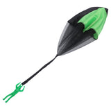 Maxbell Hand Throwing Parachute Outdoor Sports Kid Flying Trow Toy Game  Green