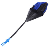 Maxbell Hand Throwing Parachute Outdoor Sports Kid Flying Trow Toy Game  Blue