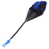 Maxbell Hand Throwing Parachute Outdoor Sports Kid Flying Trow Toy Game  Blue