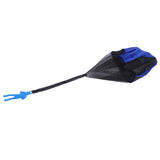 Maxbell Hand Throwing Parachute Outdoor Sports Kid Flying Trow Toy Game  Blue