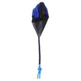 Maxbell Hand Throwing Parachute Outdoor Sports Kid Flying Trow Toy Game  Blue
