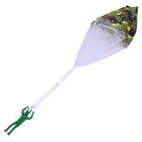 Maxbell Hand Throwing Parachute Outdoor Sports Kid Flying Trow Toy Game  Army Green