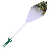 Maxbell Hand Throwing Parachute Outdoor Sports Kid Flying Trow Toy Game  Army Green