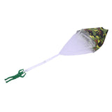 Maxbell Hand Throwing Parachute Outdoor Sports Kid Flying Trow Toy Game  Army Green