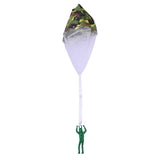 Maxbell Hand Throwing Parachute Outdoor Sports Kid Flying Trow Toy Game  Army Green
