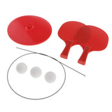 Maxbell Table Tennis Trainer Single Play Ping Pong Robot  Red Plastic