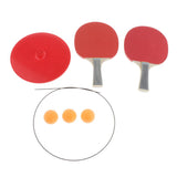 Maxbell Table Tennis Trainer Single Play Ping Pong Robot  Red Wood