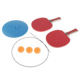 Maxbell Table Tennis Trainer Single Play Ping Pong Robot  Blue Wood