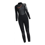 Maxbell Women 1.5mm Diving Wetsuit Long Sleeve Wet Suit Jumpsuit Full Body Suit S