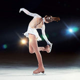 Maxbell Figure Ice Skating Tights Girl Women Skate Buckled Leggings Crystal L