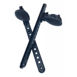 Maxbell 1 Pair Universal Adjustable Kayak Foot Pegs/Foot Brace with Trigger Lock