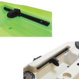 Maxbell 1 Pair Universal Adjustable Kayak Foot Pegs/Foot Brace with Trigger Lock