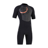 Maxbell 1Piece Men 1.5mm Diving Wetsuit One-Piece Short Sleeve Wet Suit Jumpsuit M