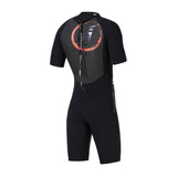 Maxbell 1Piece Men 1.5mm Diving Wetsuit One-Piece Short Sleeve Wet Suit Jumpsuit M