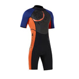 Maxbell Men 1.5mm Diving Wetsuit One-Piece Short Sleeve Wet Suit Jumpsuit Shorts XL