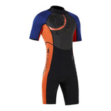 Maxbell Men 1.5mm Diving Wetsuit One-Piece Short Sleeve Wet Suit Jumpsuit Shorts XL