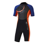 Maxbell Men 1.5mm Diving Wetsuit One-Piece Short Sleeve Wet Suit Jumpsuit Shorts XXL
