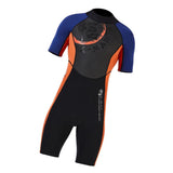 Maxbell Men 1.5mm Diving Wetsuit One-Piece Short Sleeve Wet Suit Jumpsuit Shorts XXL